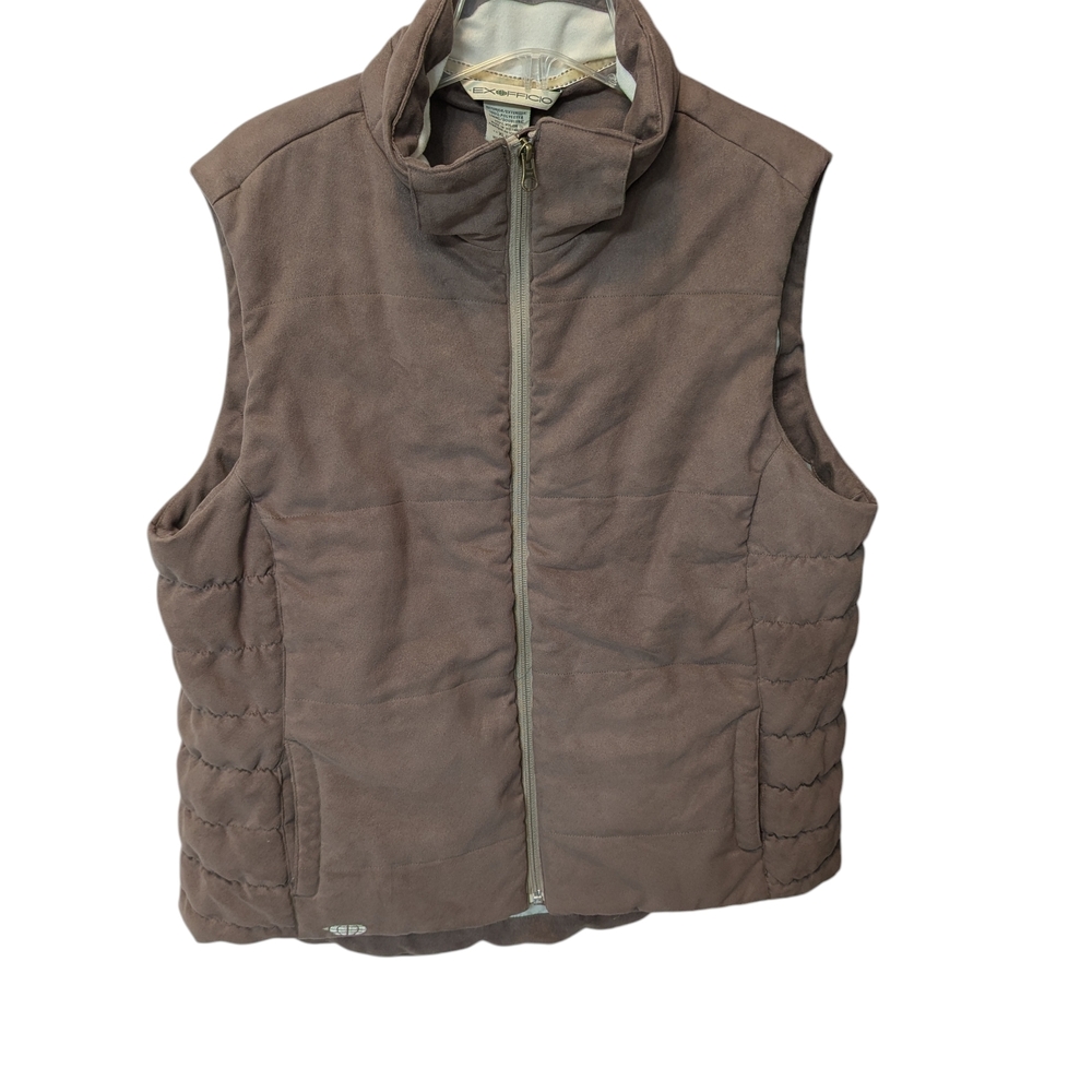 Exofficio Women's Brown Quilted Vest